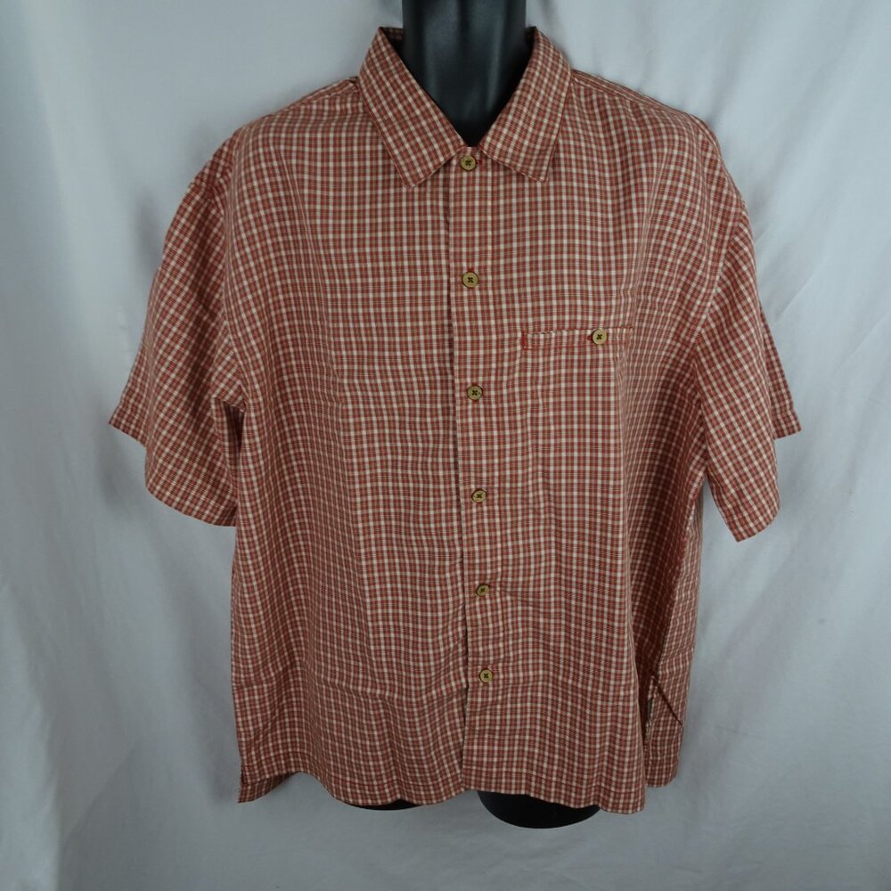 Woolrich Men Button Up Shirt Size XL